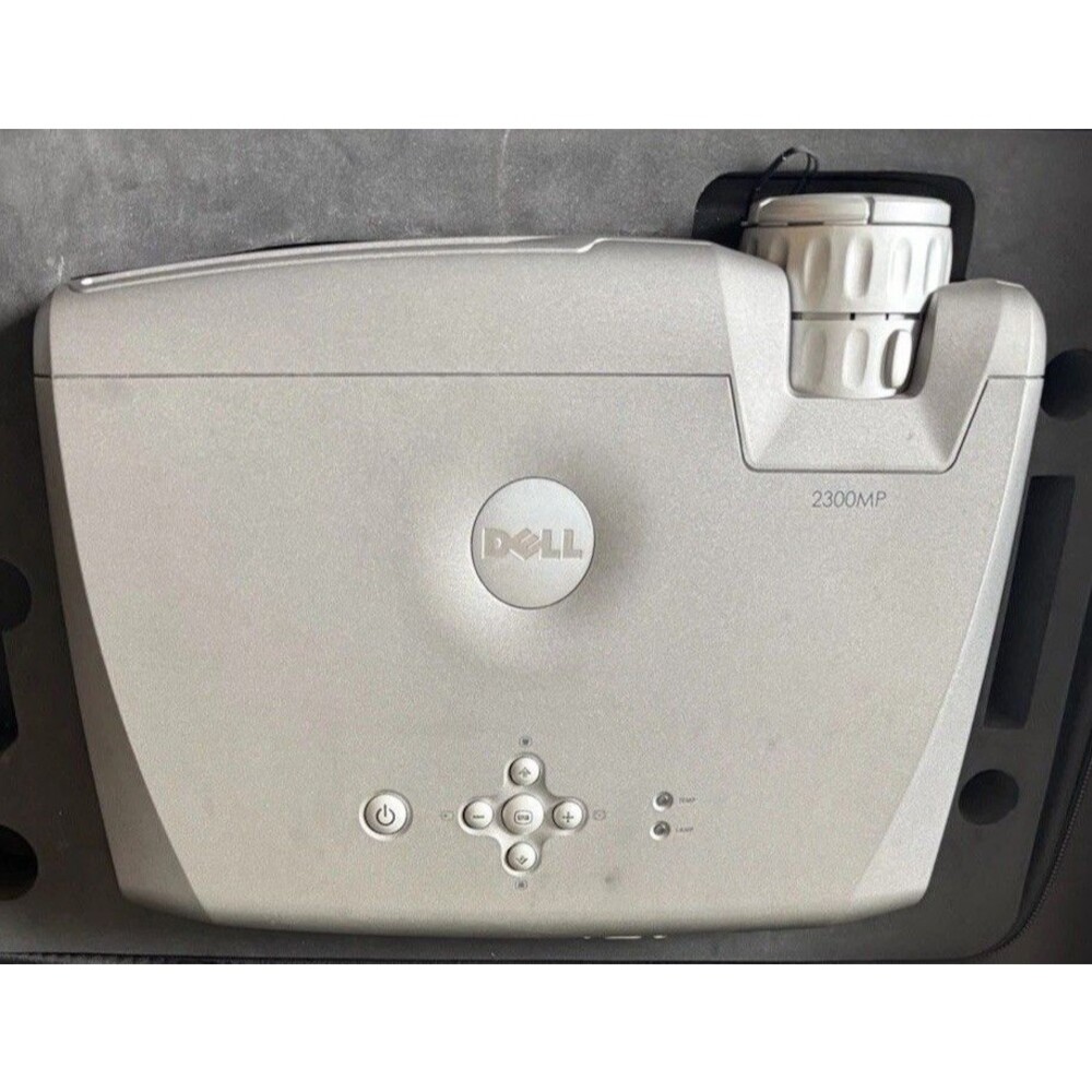 Dell 2300MP DLP Projector with Cables, Remote, and Case